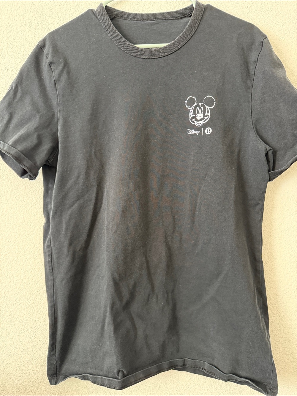 Lululemon Disney Black Short-Sleeve Mickey Graphic Tee